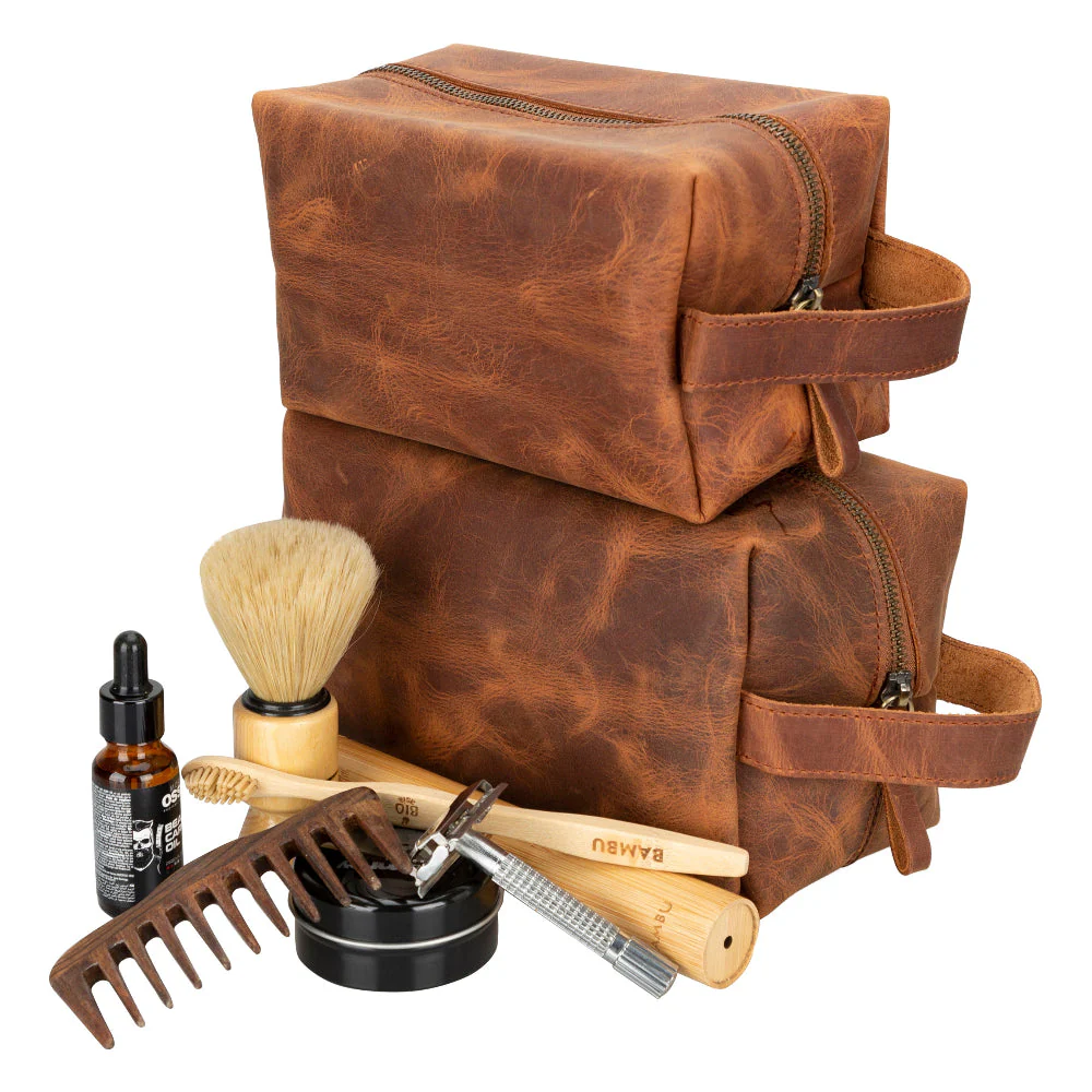 Eve Leather Dopp Kit, X Large - Image 9