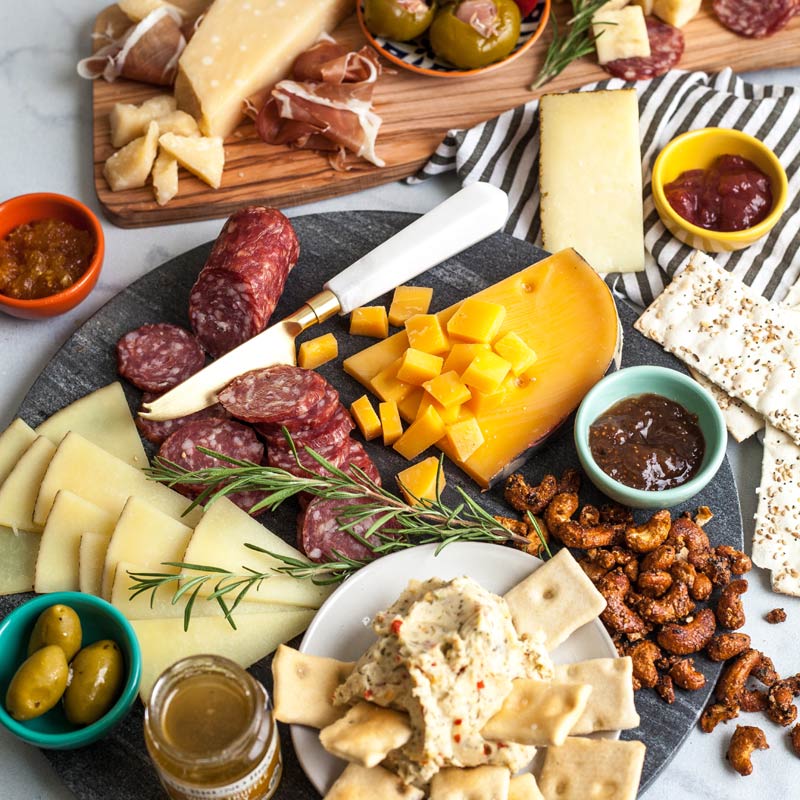 Extravaganza Cheese & Charcuterie Gourmet Gift Crate - Image 4