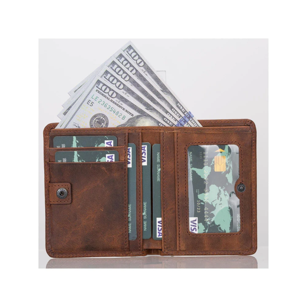 Fabio Leather Men's Wallet with Zipper - Image 21