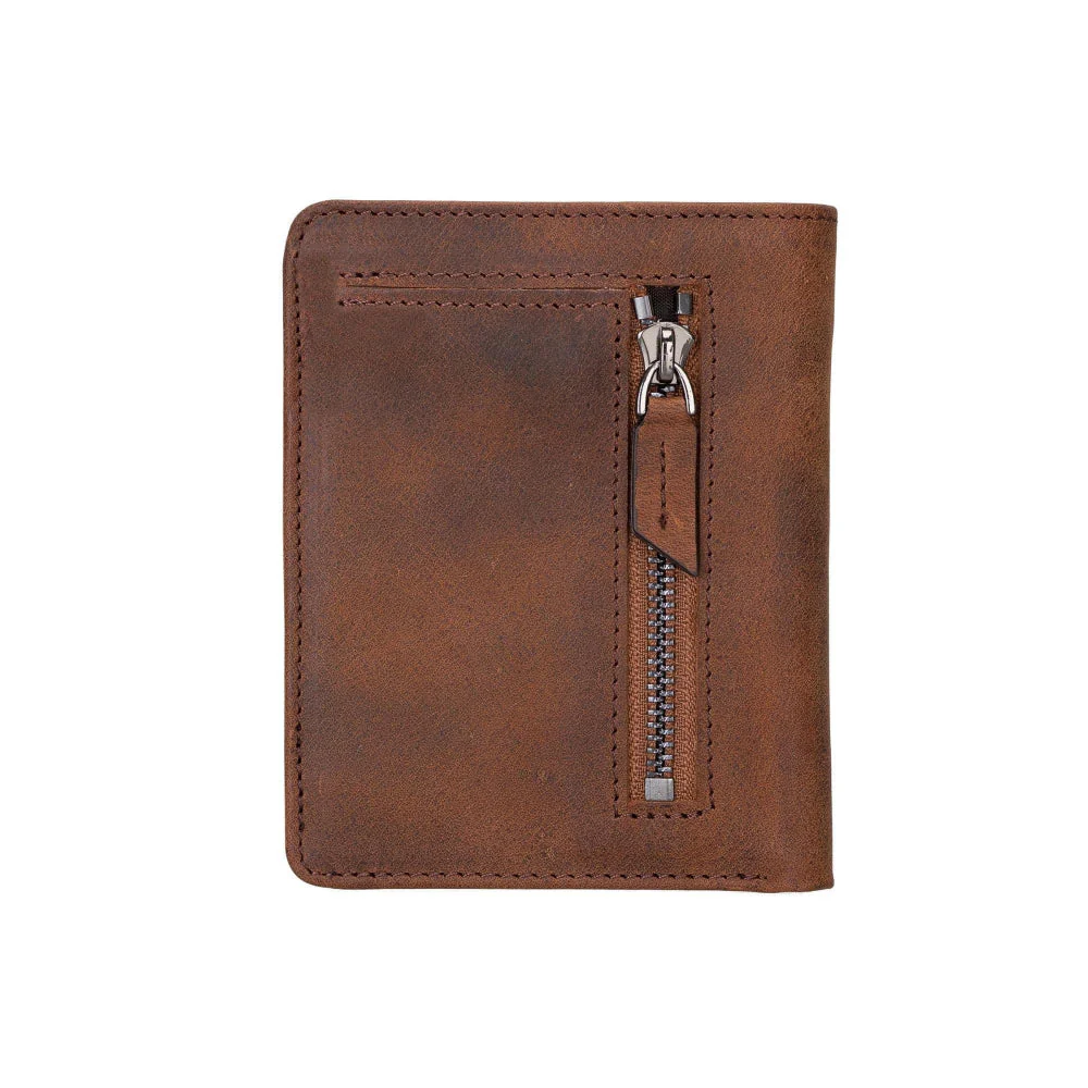 Fabio Leather Men's Wallet with Zipper - Image 23