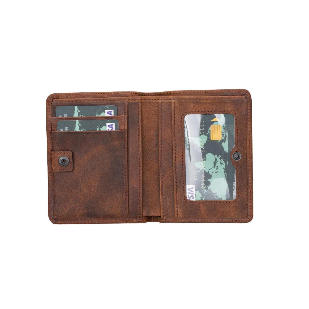 Fabio Leather Men's Wallet with Zipper - Image 24