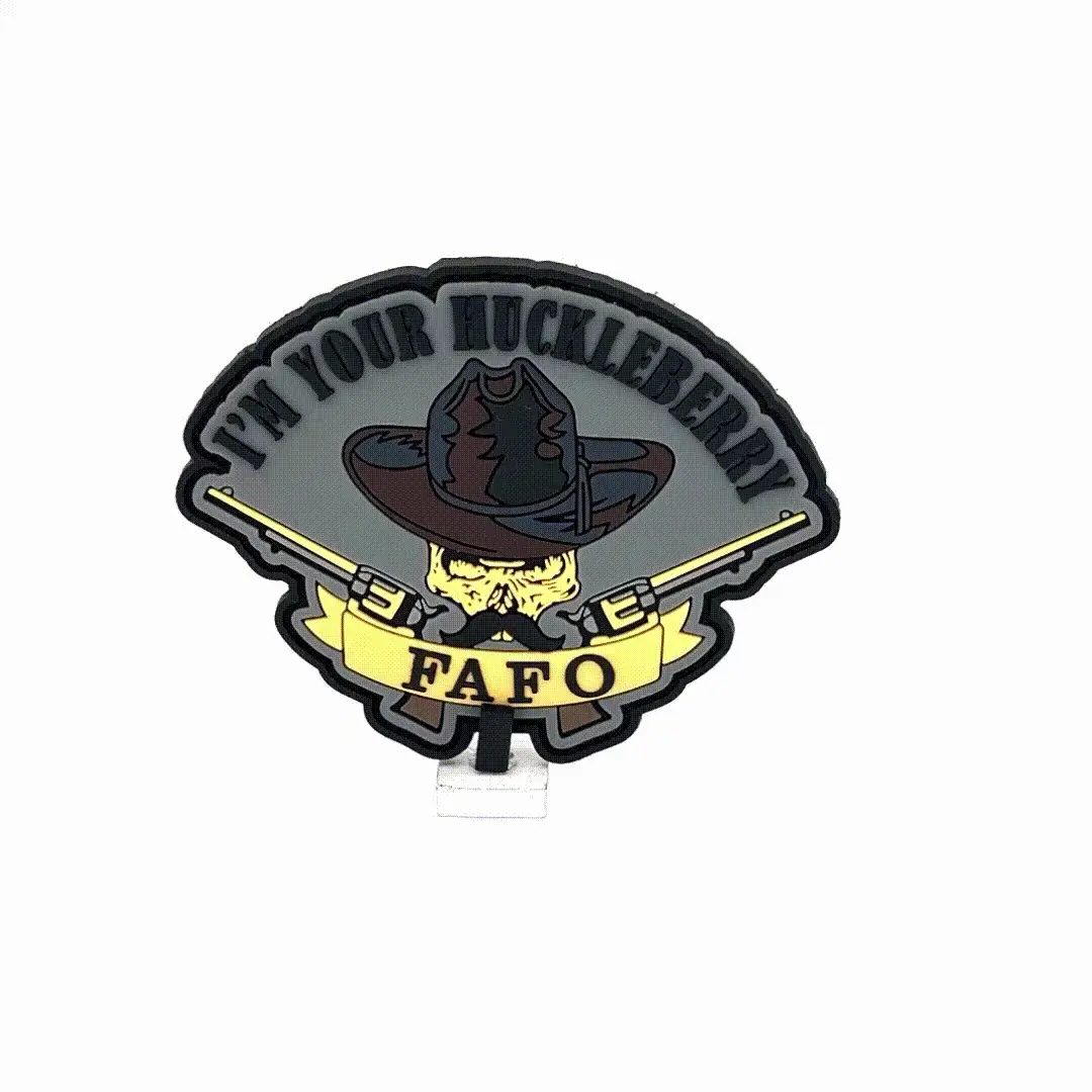 FAFO I'm Your Huckleberry - PVC Patch - Image 2