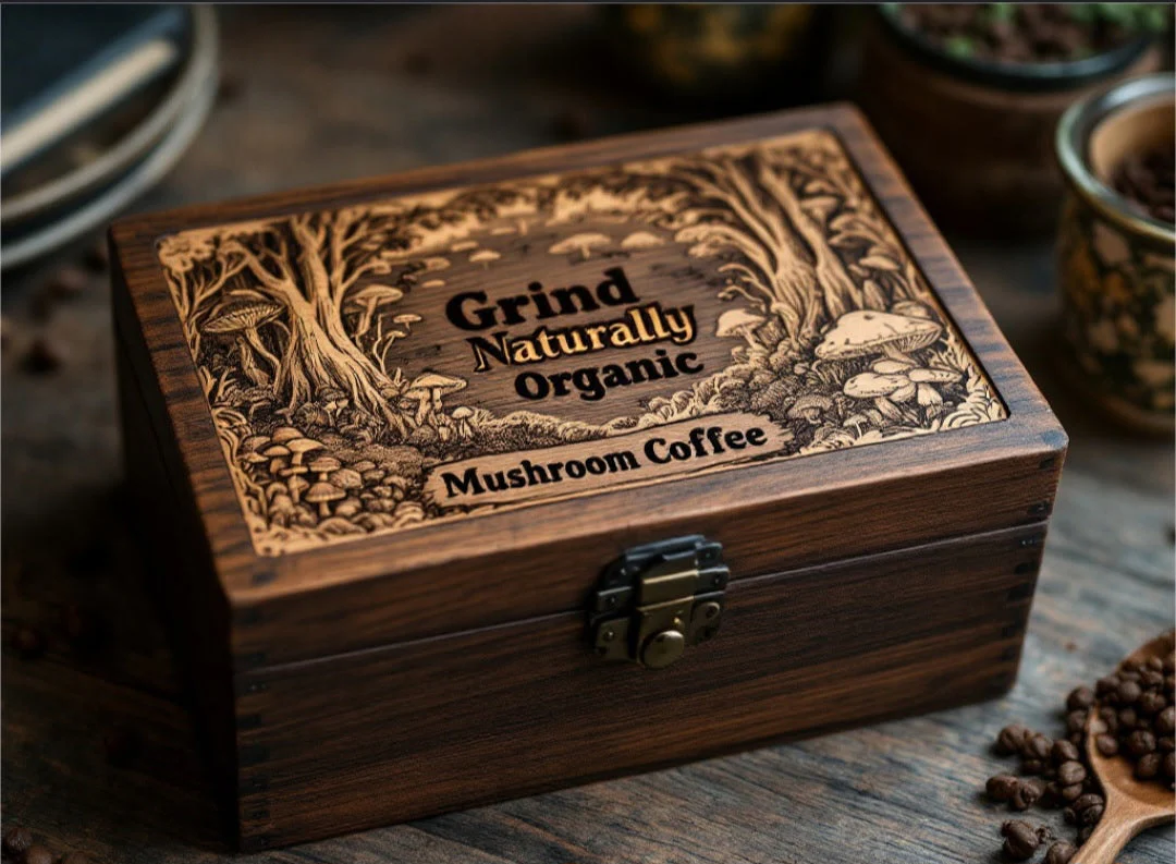 Famous Mushroom Coffee Infused w/ Sea Moss - Image 3