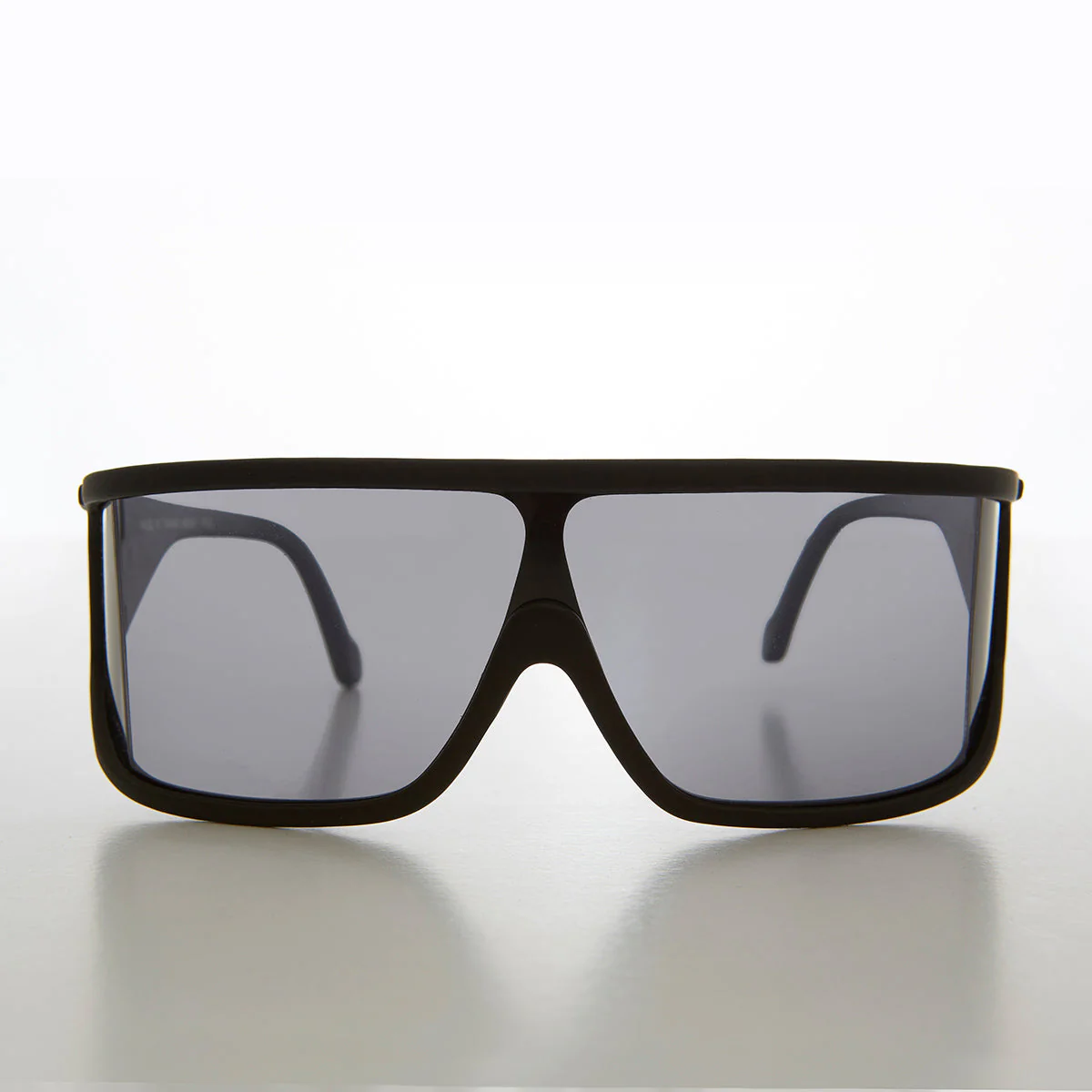 Flat Top Wrap Around Vintage Sport Shield - Perkins