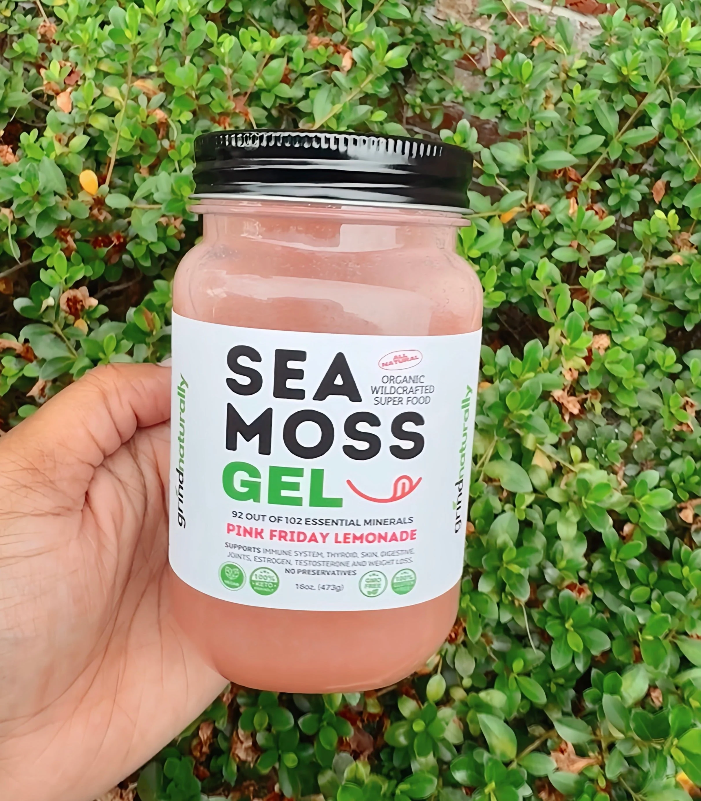 Flavored Sea Moss Gel - Dr. Sebi Inspired 100% Raw Organic - Wild Harvested Sea Moss - Image 3