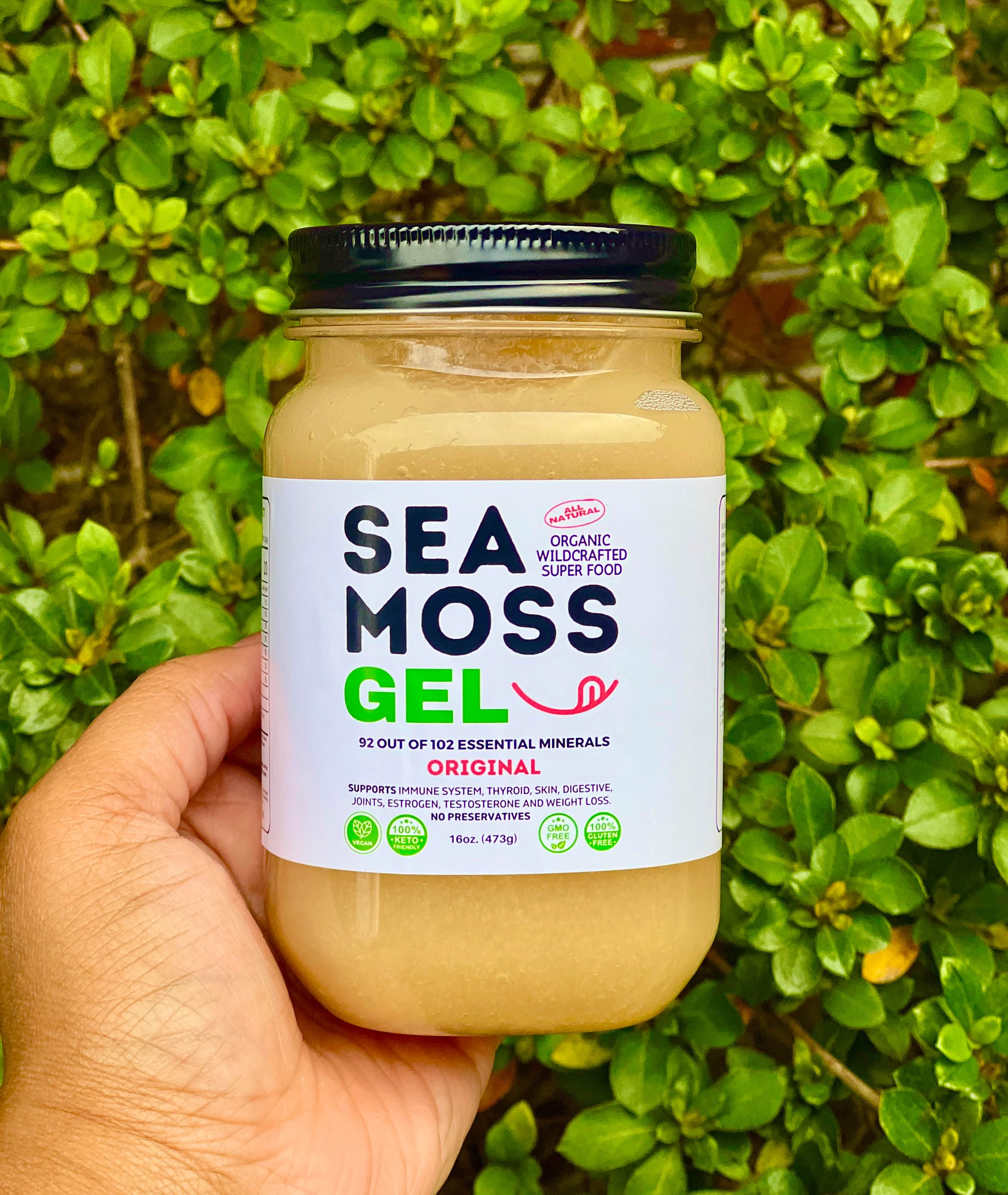 Flavored Sea Moss Gel - Dr. Sebi Inspired 100% Raw Organic - Wild Harvested Sea Moss - Image 4