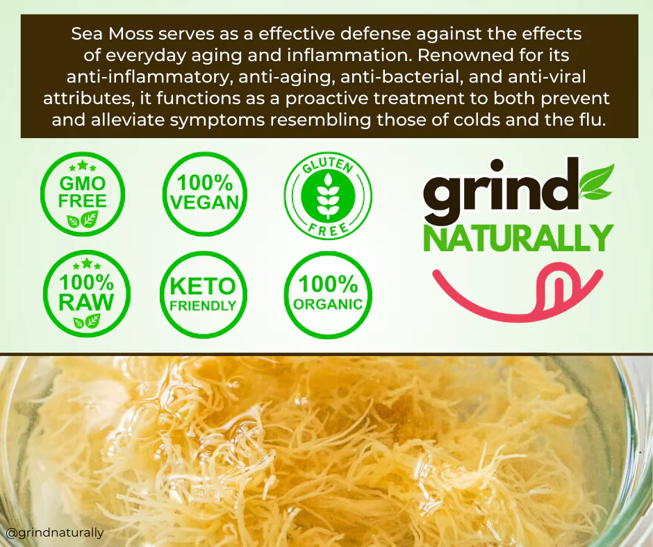 Flavored Sea Moss Gel - Dr. Sebi Inspired 100% Raw Organic - Wild Harvested Sea Moss - Image 6