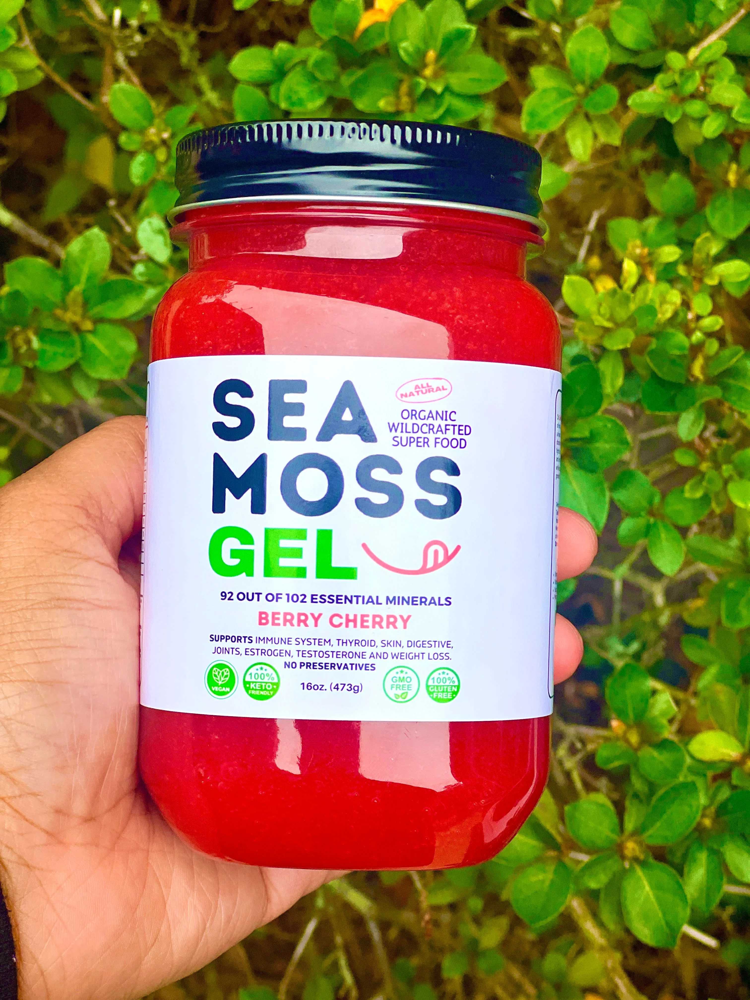 Flavored Sea Moss Gel - Dr. Sebi Inspired 100% Raw Organic - Wild Harvested Sea Moss - Image 9