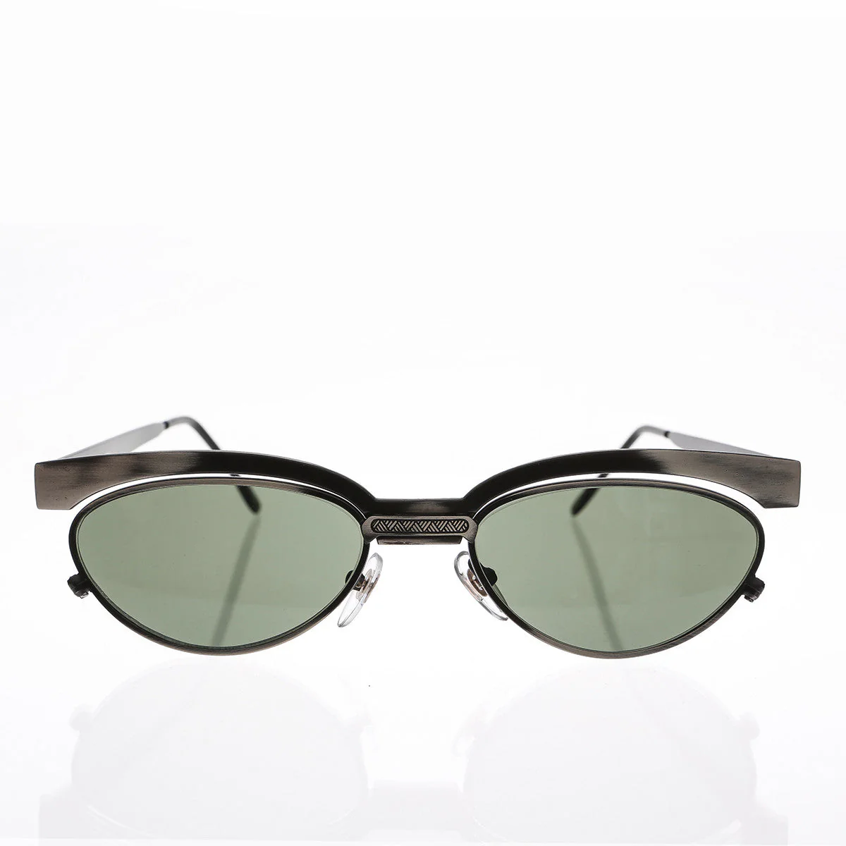 Floating Lens Cat Eye 90s Vintage Sunglass - Trina 1