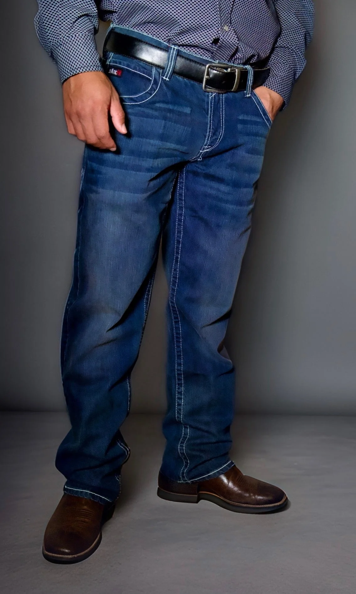FR Boot Cut Relaxed Fit Jeans - Spartan - Image 3