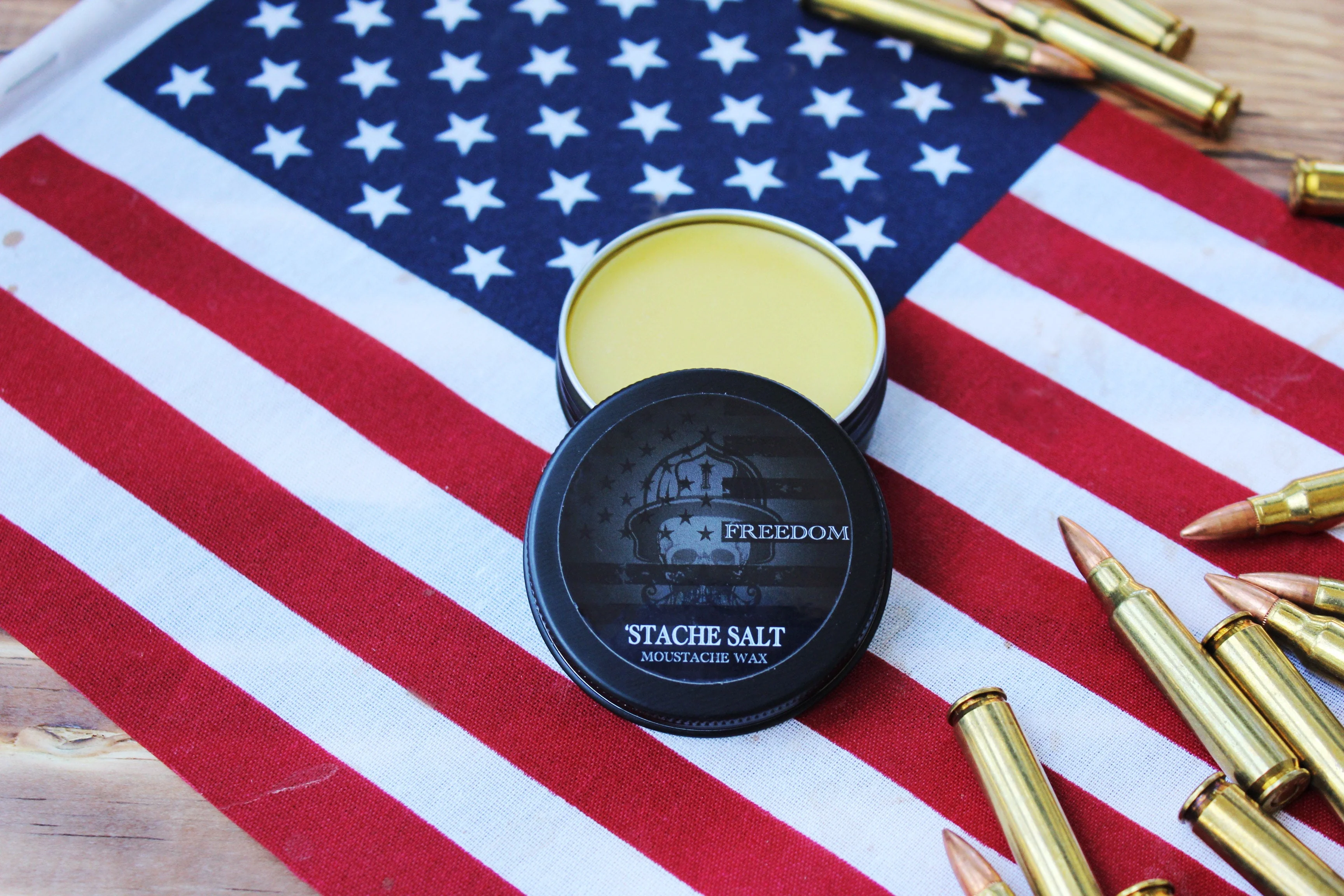 Freedom Blend- Extra Strong Moustache Wax - Image 2
