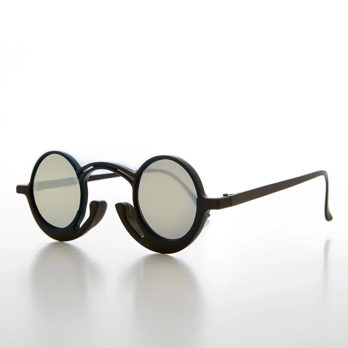 Funky Round Unique Steampunk Sunglasses - Pepe - Image 2