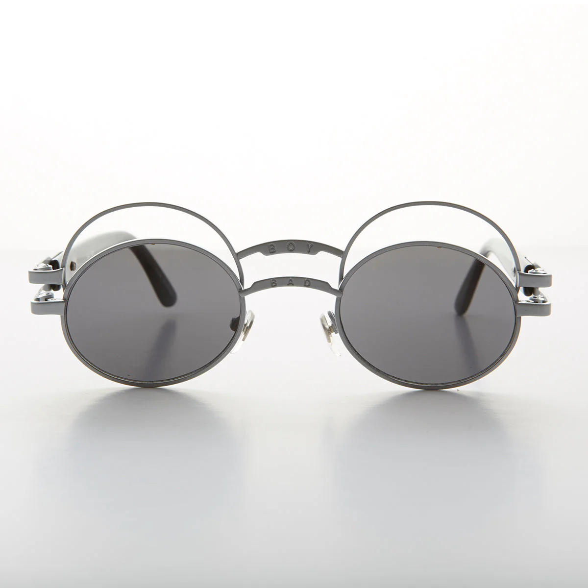 Futuristic Oval Sunglass with Double Eyelid - Ace - Image 14