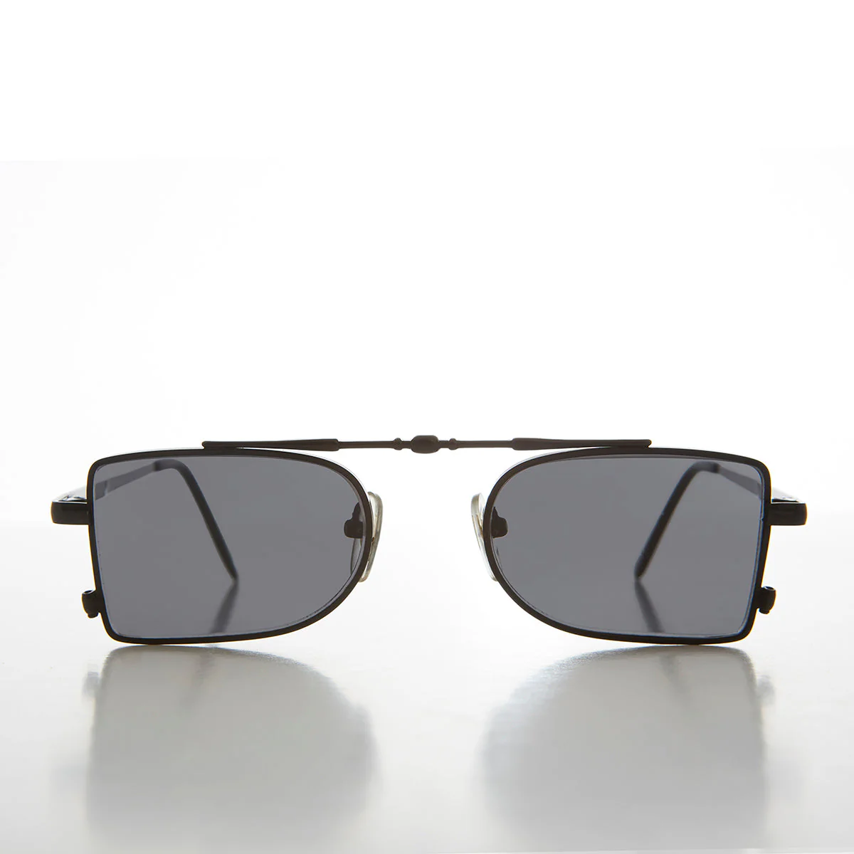 Futuristic Pilot Style Vintage 90s Sunglass - Delvin - Image 5