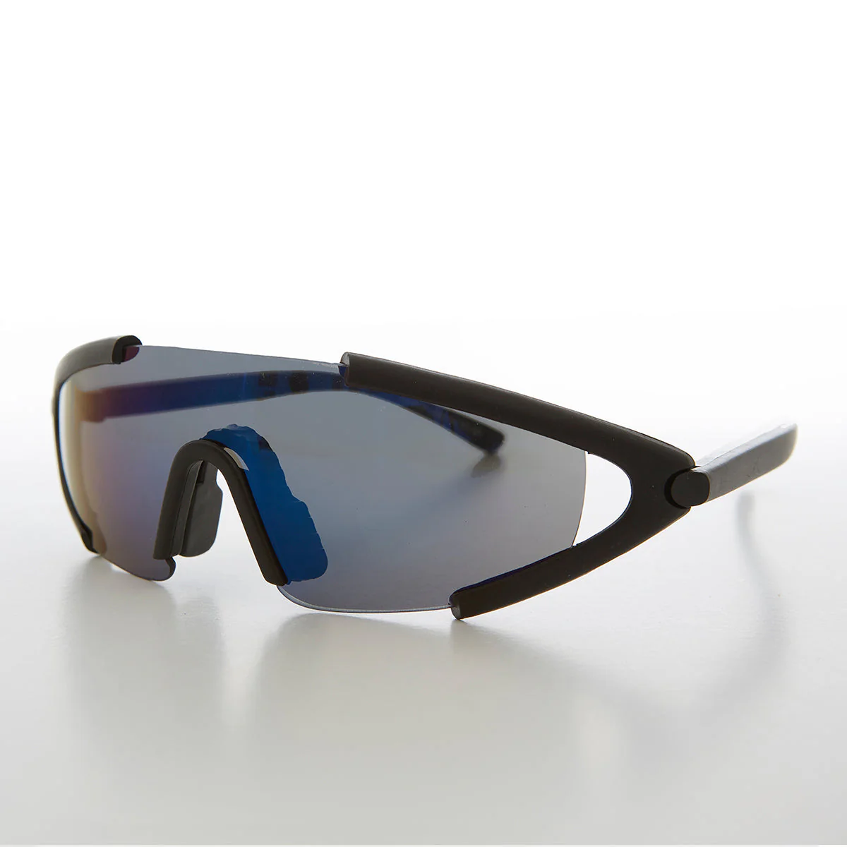 Futuristic Shield Wrap Around Sunglasses - Kimye - Image 2