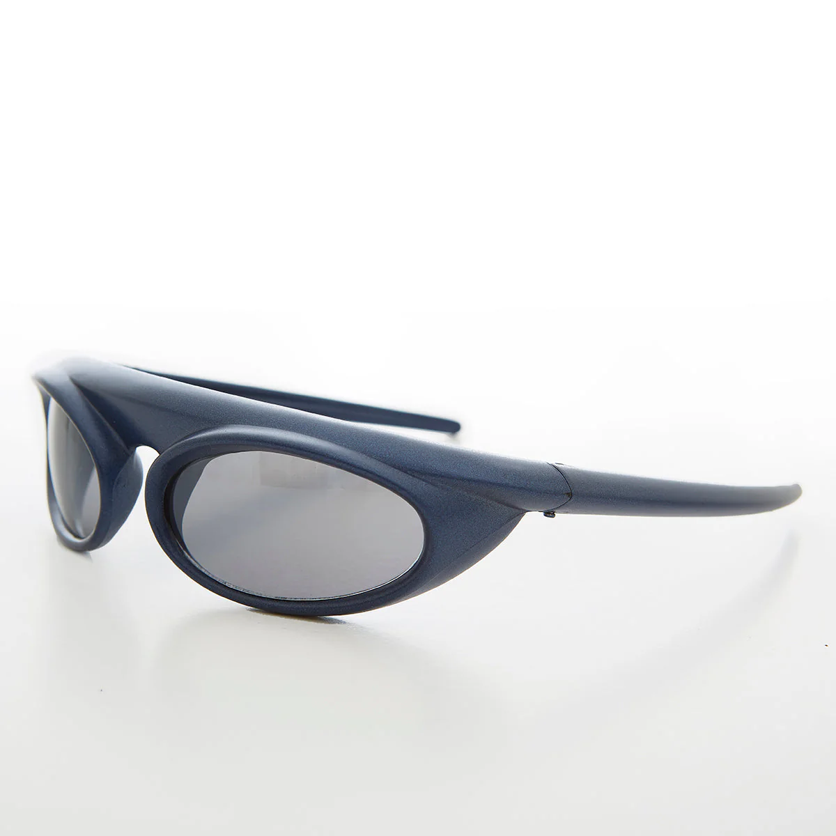 Futuristic Wrap Around Goggle Vintage Sunglass - Zurich - Image 2