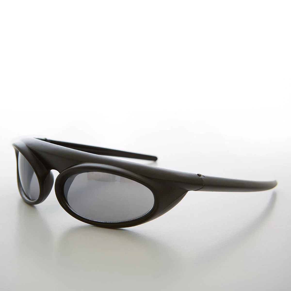 Futuristic Wrap Around Goggle Vintage Sunglass - Zurich - Image 5
