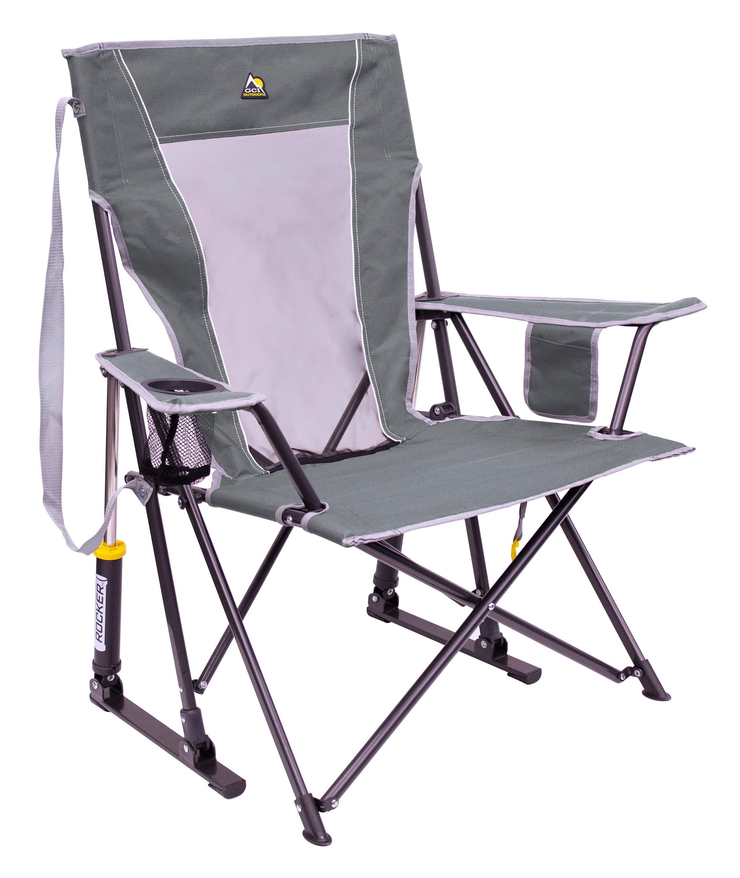 GCI Outdoor Comfort Pro Rocker Collapsible Rocking Chair & Outdoor Camping Chair - Image 8