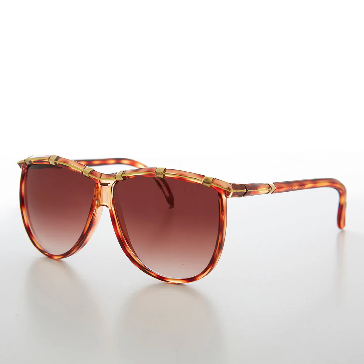 Gold Bling Women's 80s Vintage Sunglass - Debbie - Image 2