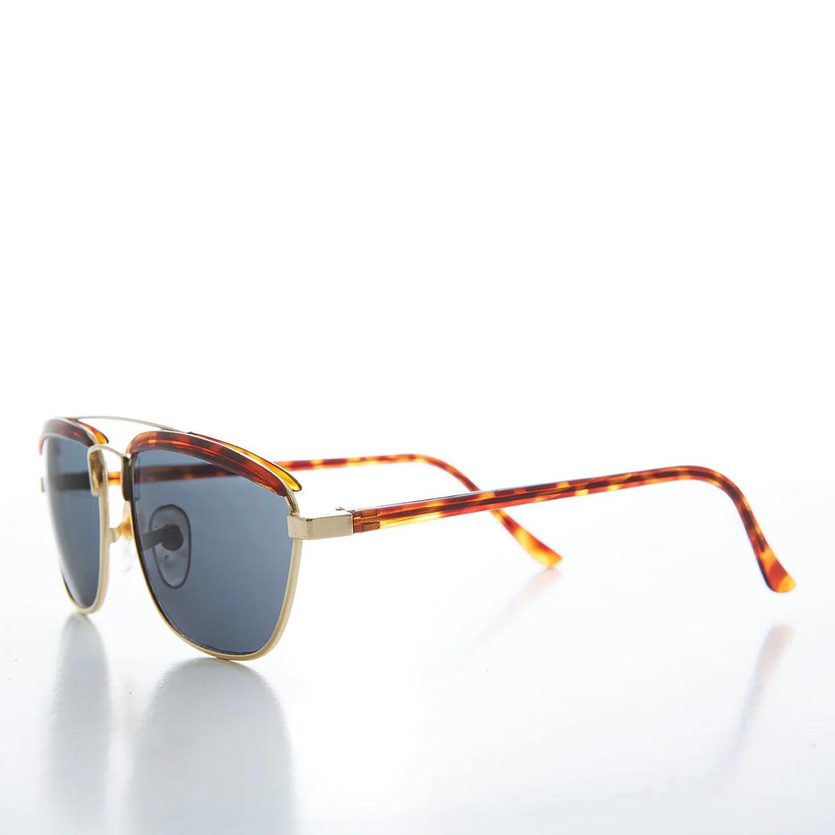 Gold Brow Bar Vintage Sunglasses - Albie - Image 2