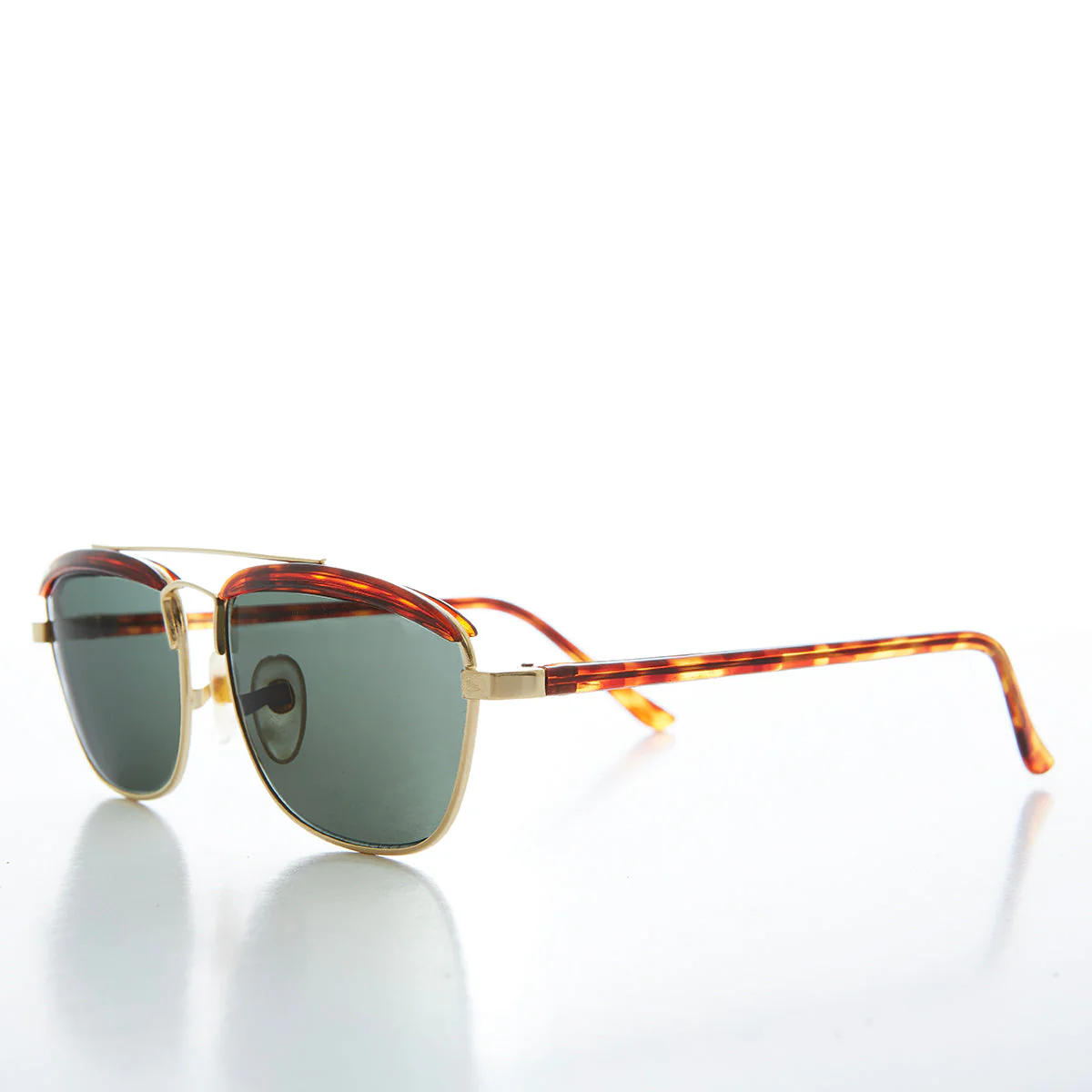 Gold Brow Bar Vintage Sunglasses - Albie - Image 4