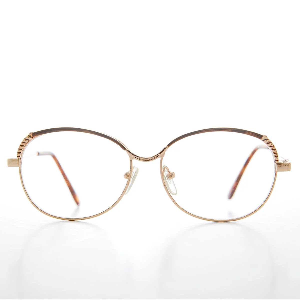Gold Round Women's Readers - Nichole