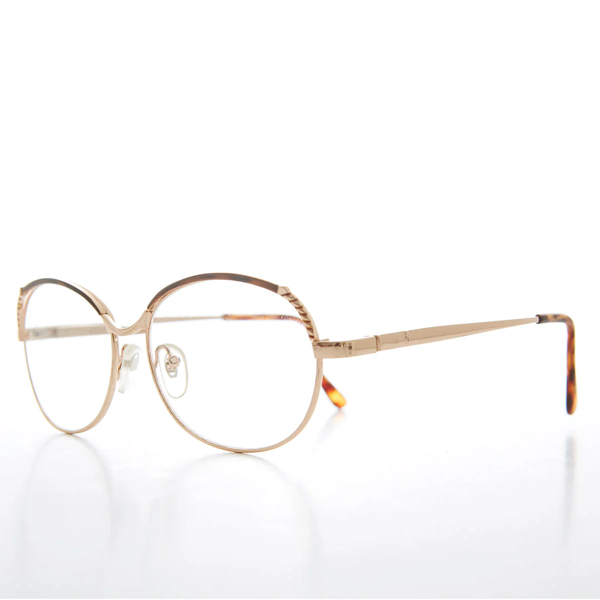Gold Round Women's Readers - Nichole - Image 2
