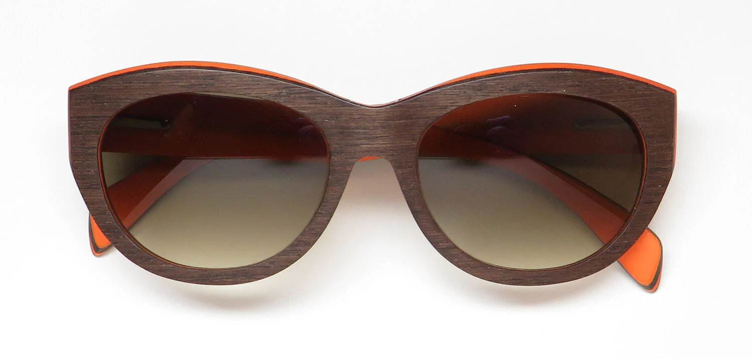Gold & Wood Alifa Sunglasses - Image 2