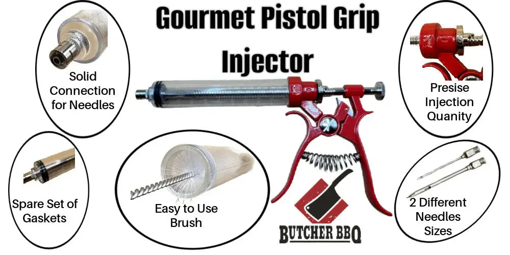 Gourmet Pistol Grip Meat Injector - Image 2