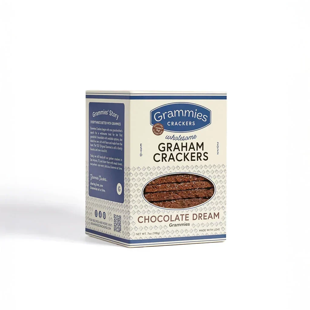 Grammies Crackers Chocolate Dream Bag - 6 Bags x 8 oz case