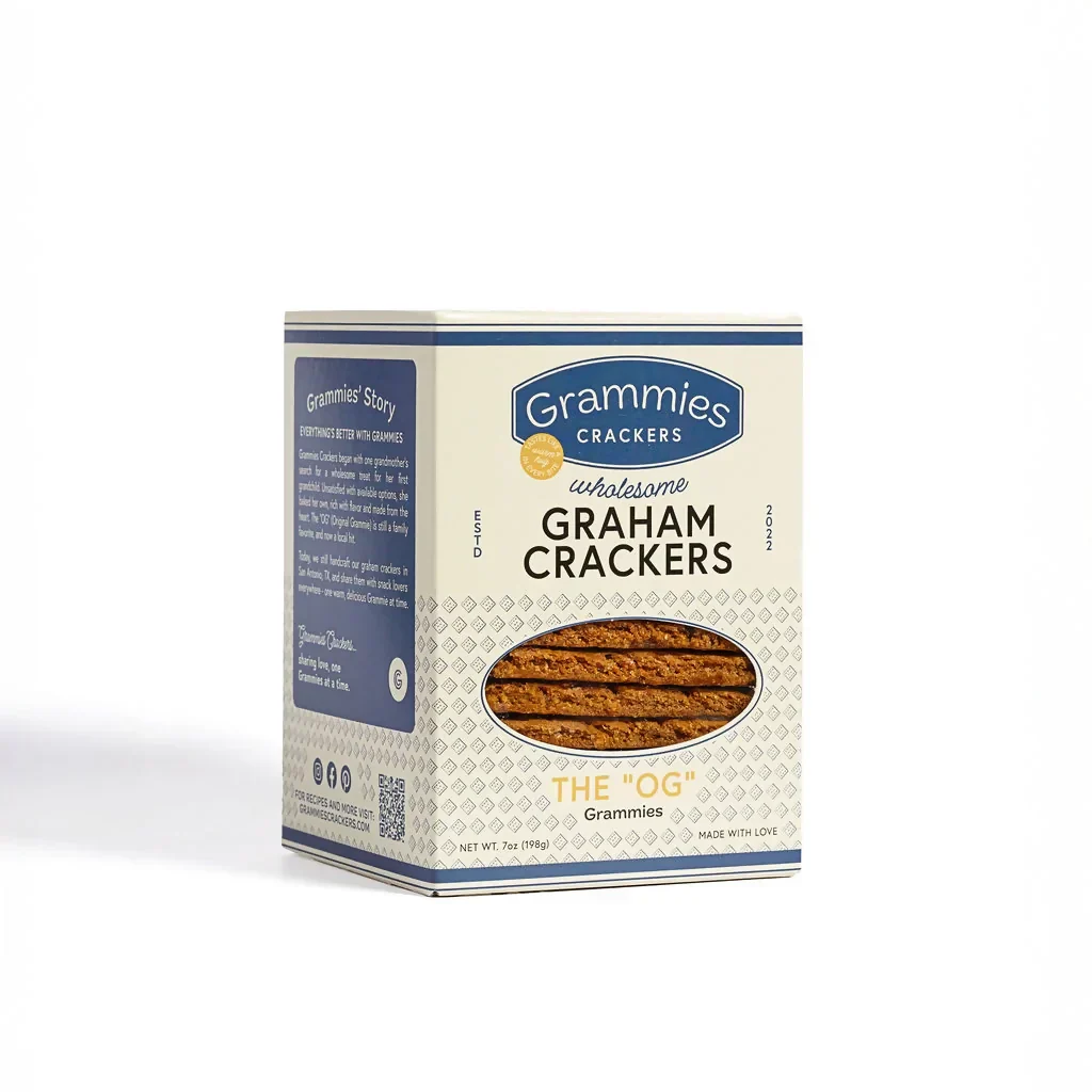 Grammies Crackers Gluten-Free - OG Bag - 6 Bags x 2.5 oz case