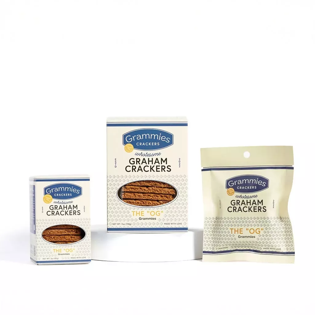 Grammies Crackers Gluten-Free - OG Bag - 6 Bags x 2.5 oz case - Image 3