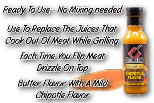Grilling Oil Chipotle Butter Flavor / Turkey Injection - Image 3