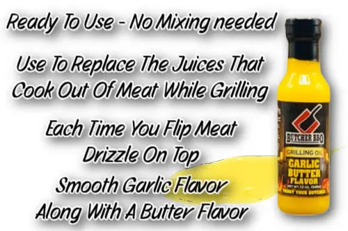 Grilling Oil Garlic Butter Flavor / Turkey Injection - Image 3