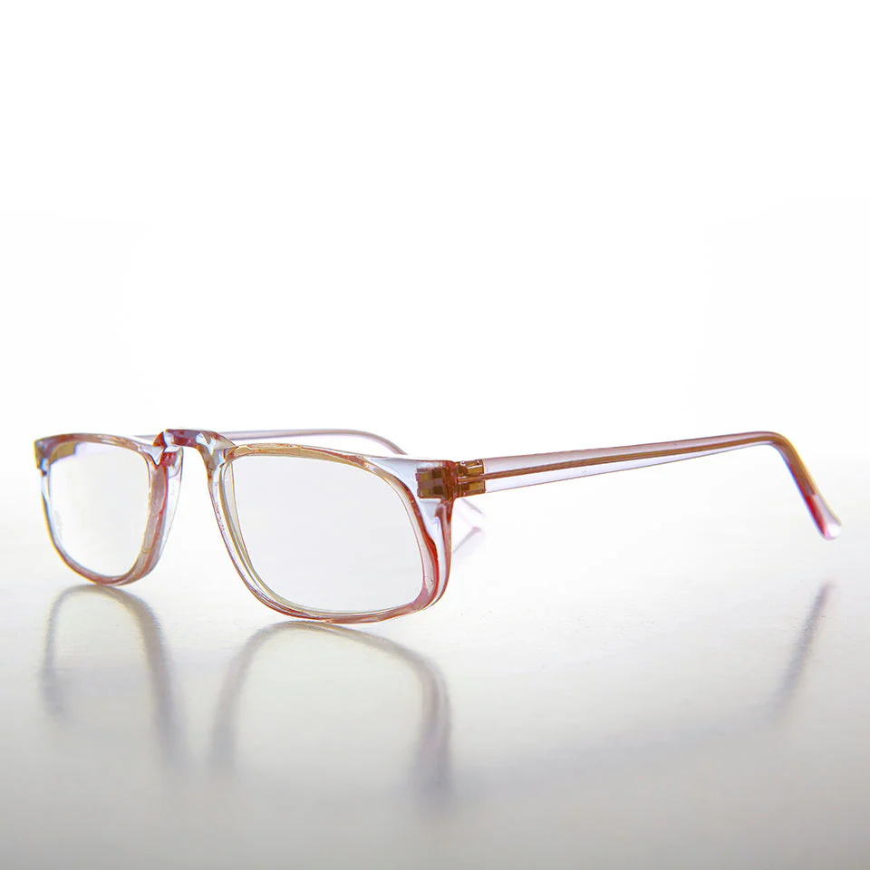 Half-Frame Classic Reading Glasses 90s Vintage - Annie - Image 2