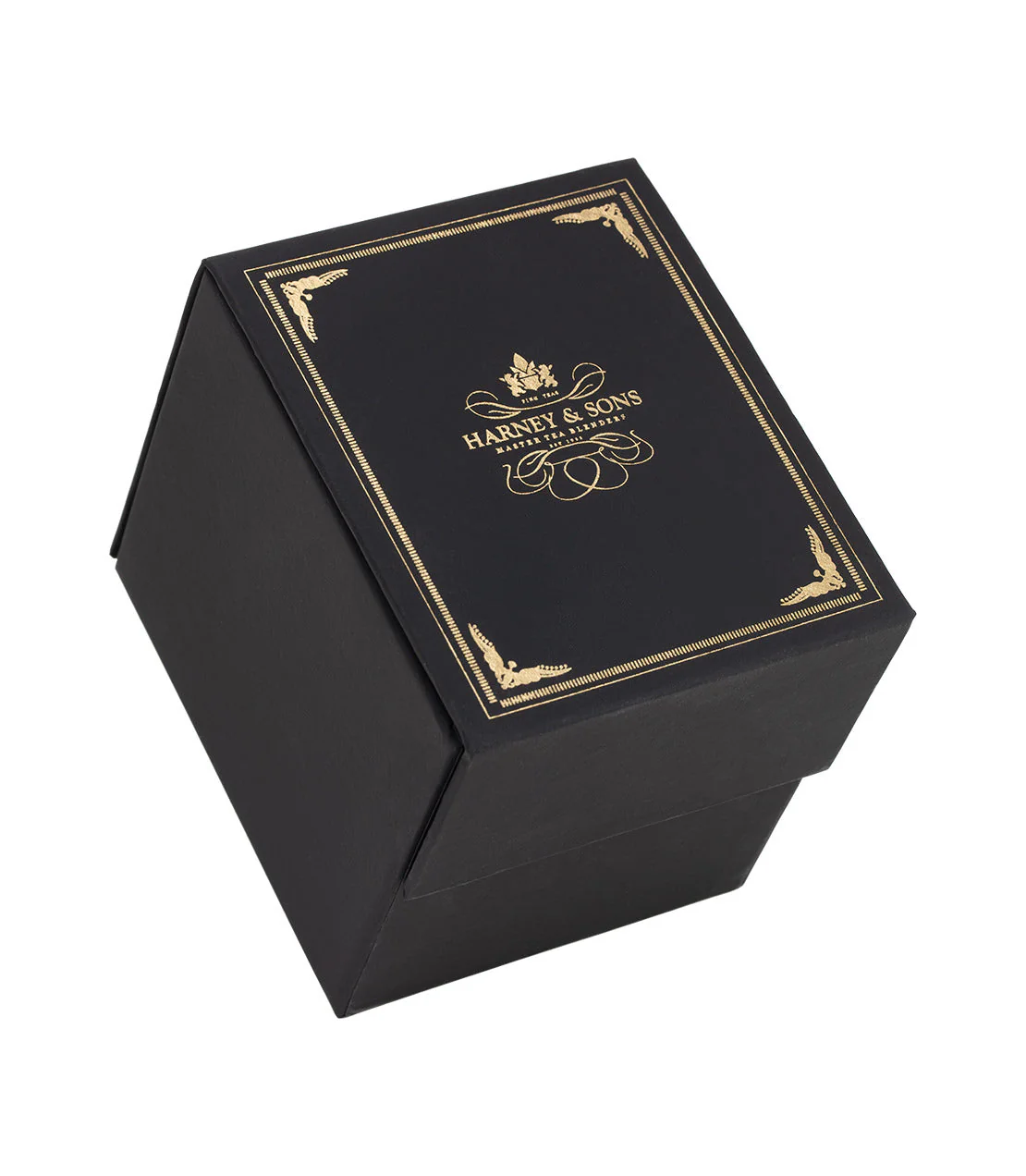 Harney Heritage – Herbal & Decaf Wrapped Sachet Sampler Black Box - Image 2