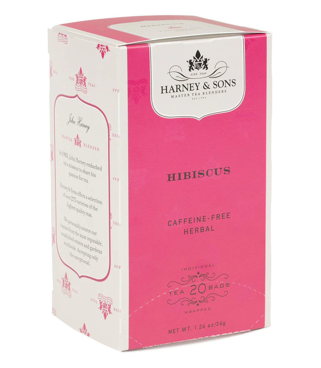 Hibiscus, Box of 20 Premium Teabags