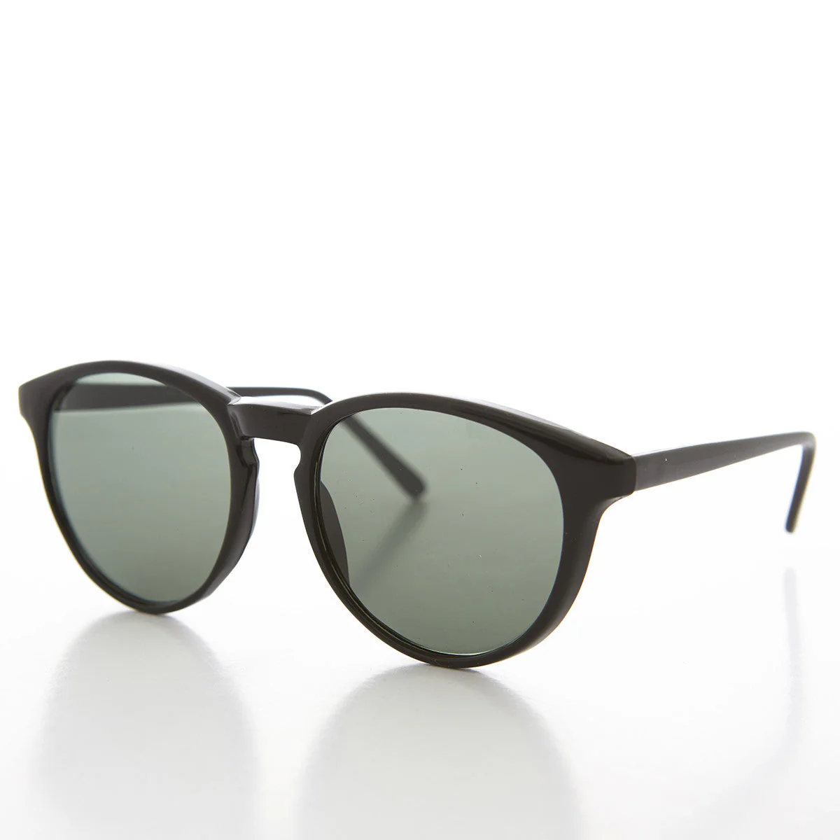 Hipster Pantos Indie Retro P3 Horn Rim Sunglass - Preston - Image 2