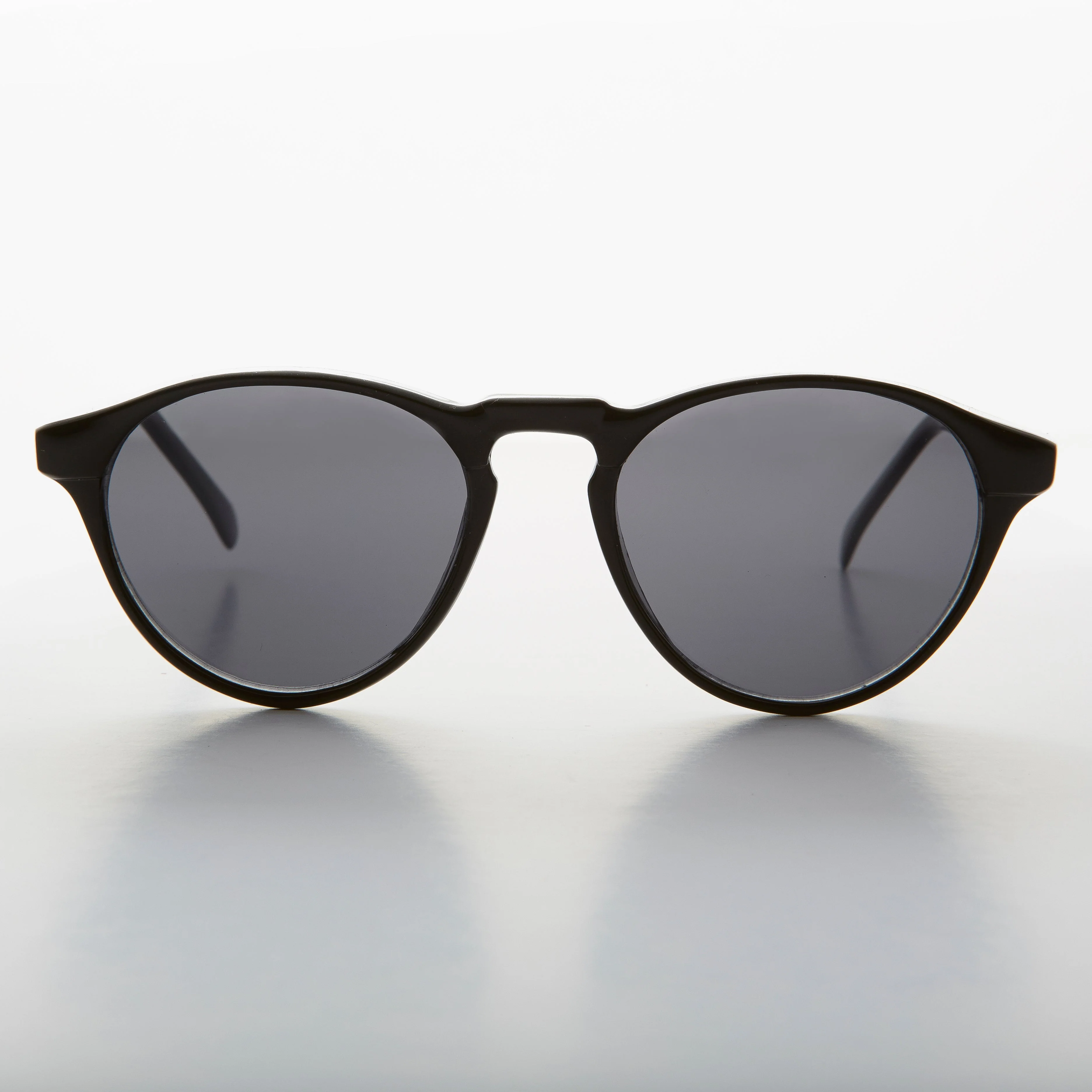 Horn Rim Round Dapper Pantos Vintage Sunglasses - Randy - Image 3