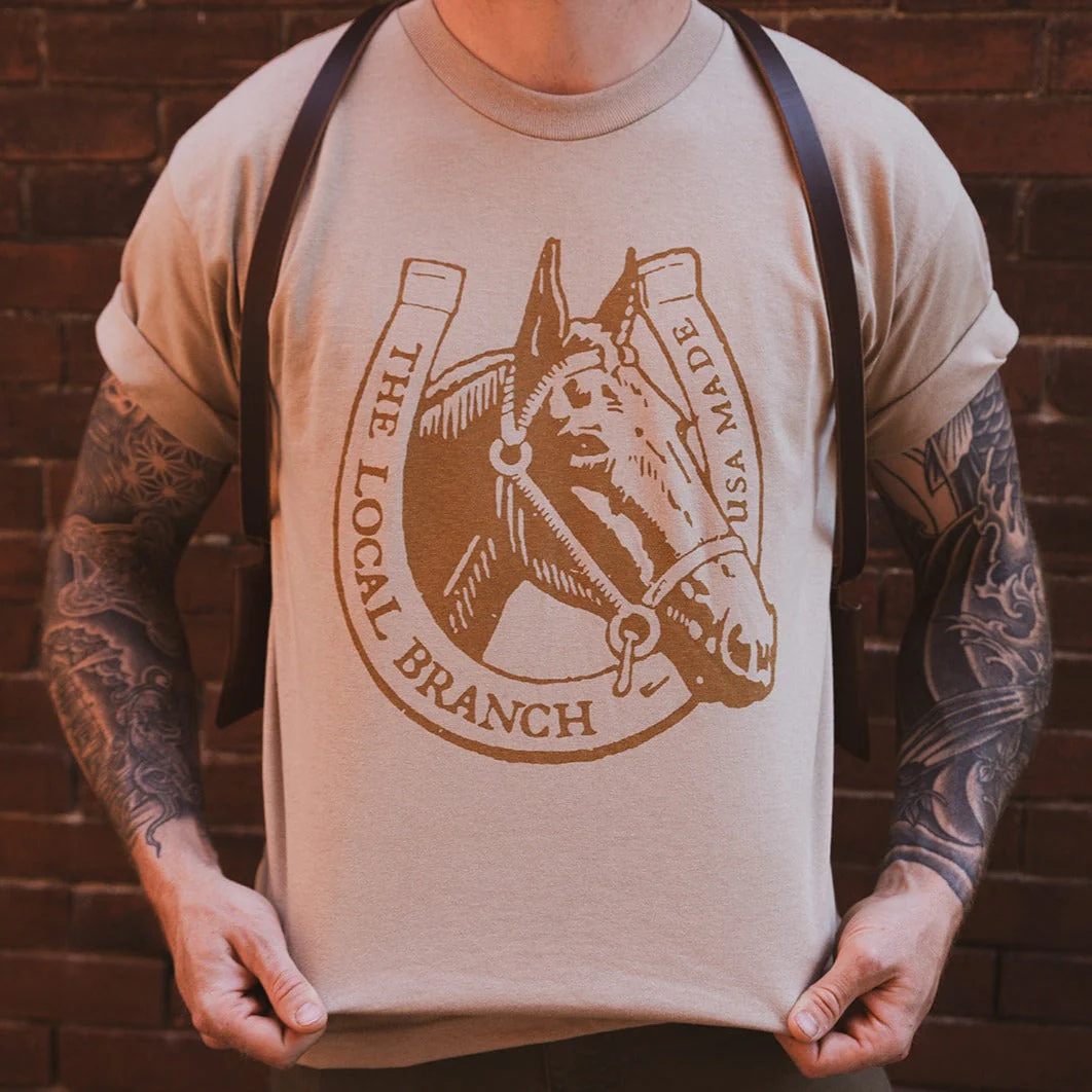 Horse Tee - USA Made - Image 6