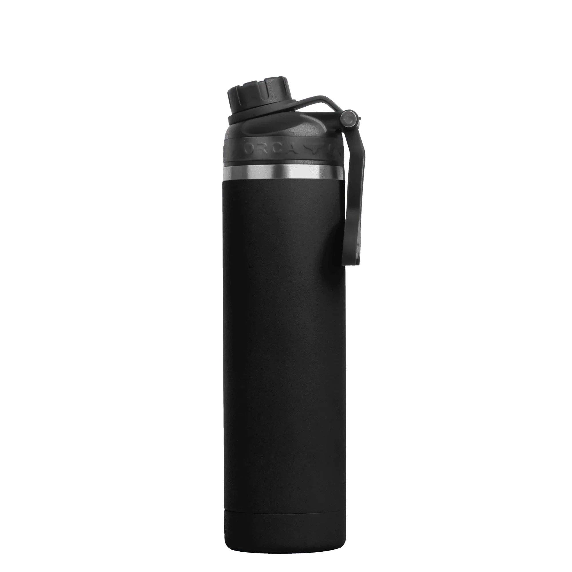 HYDRA™ 22OZ Water Bottle with Powder Coat Finish & Silicone Grip Whale Tale Handle