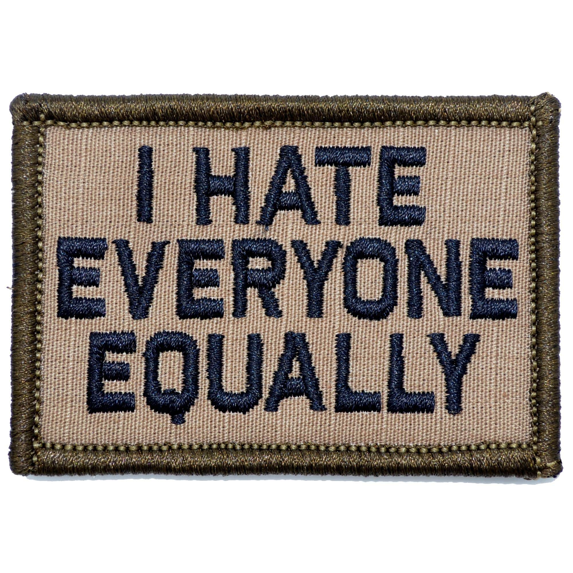 I Hate Everyone Equally - 2x3 Patch - Image 4