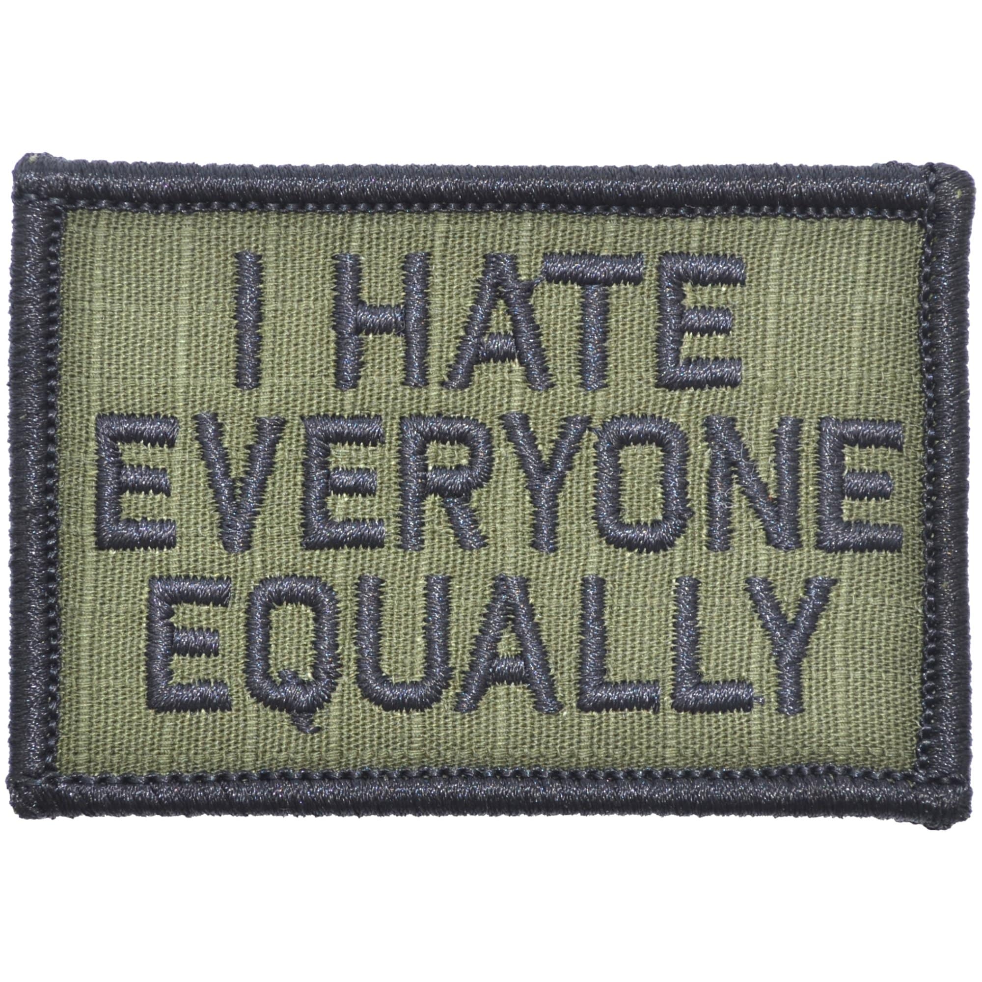 I Hate Everyone Equally - 2x3 Patch - Image 5