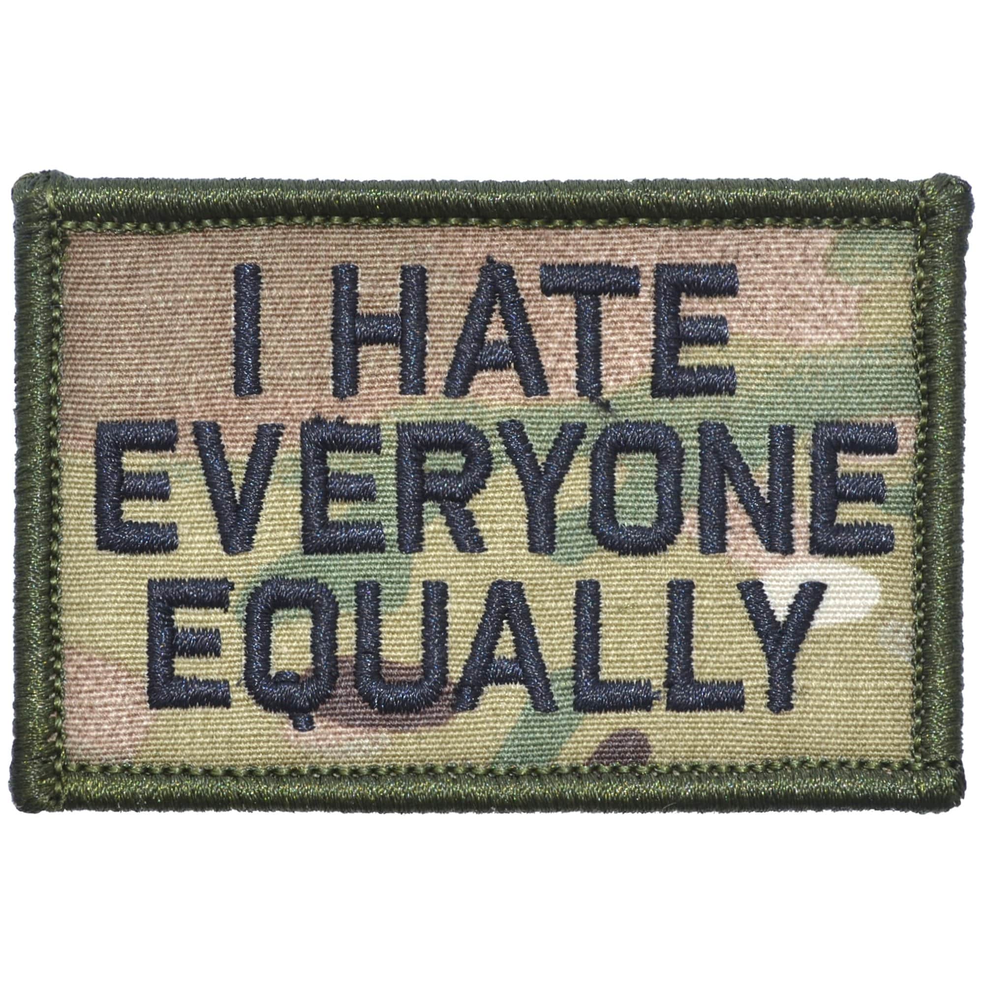 I Hate Everyone Equally - 2x3 Patch - Image 6
