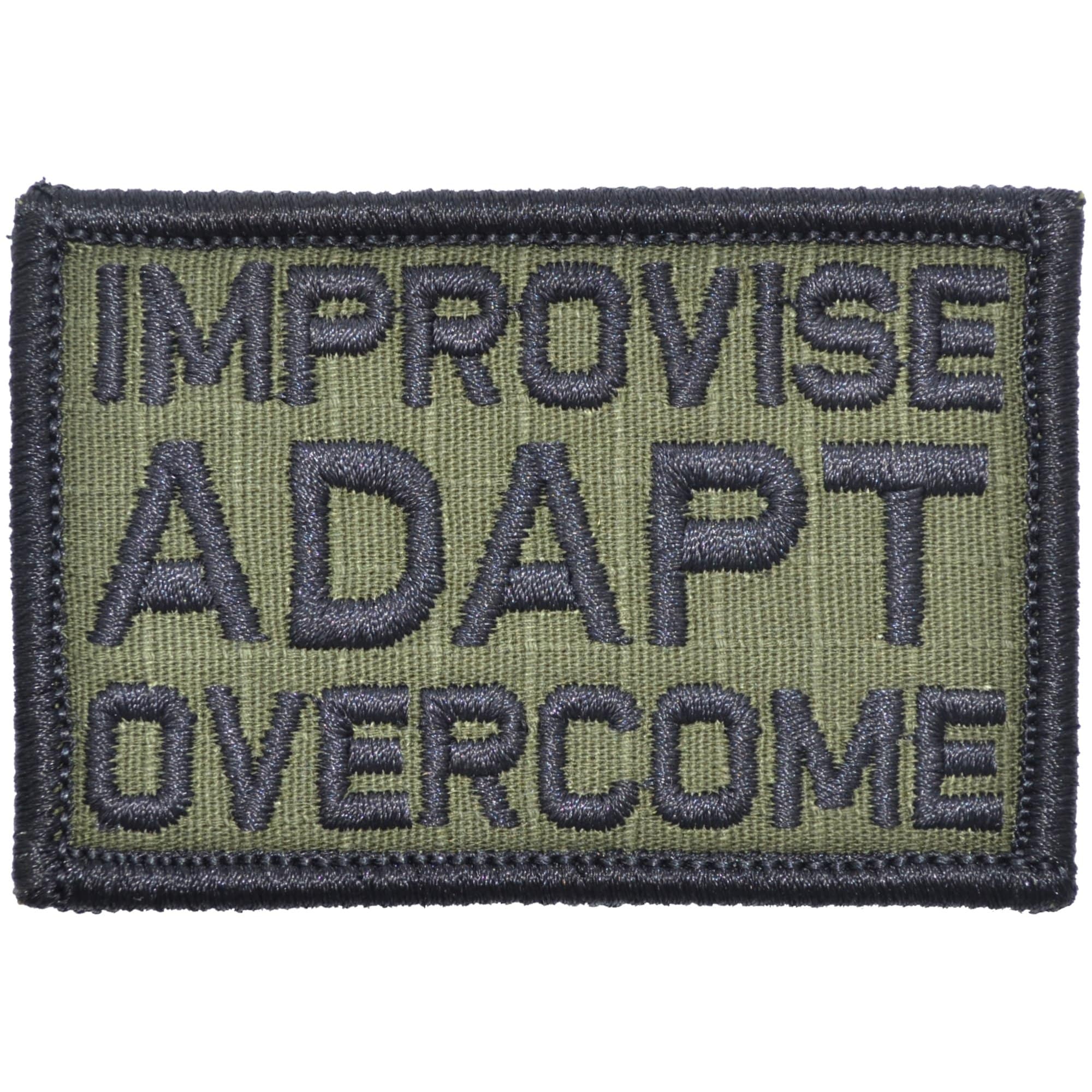 Improvise Adapt Overcome - 2x3 Patch - Image 4