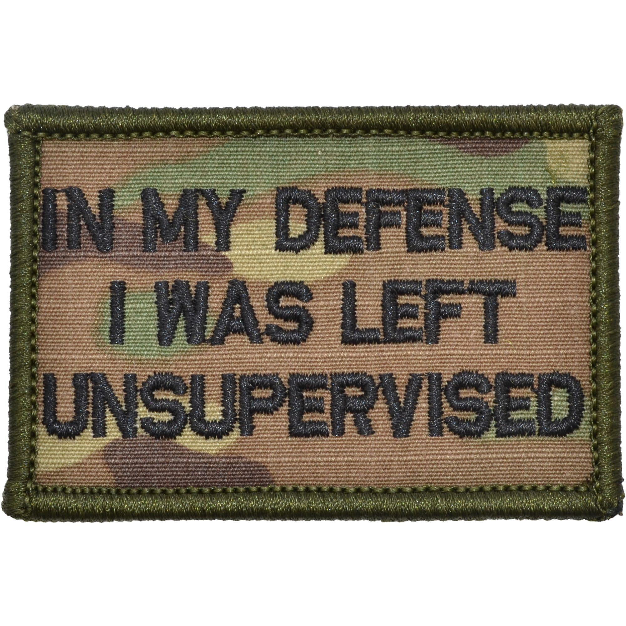 In My Defense I Was Left Unsupervised - 2x3 Patch - Image 6