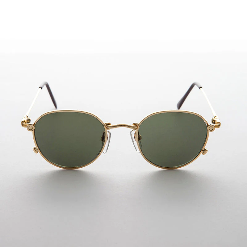 Industrial Steampunk Sunglass with Nuts and Bolt Accent - Steamboy - Image 7
