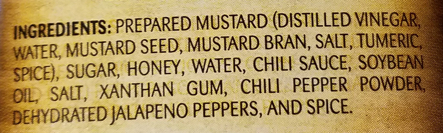 JR's Main Event Mustard - Image 10