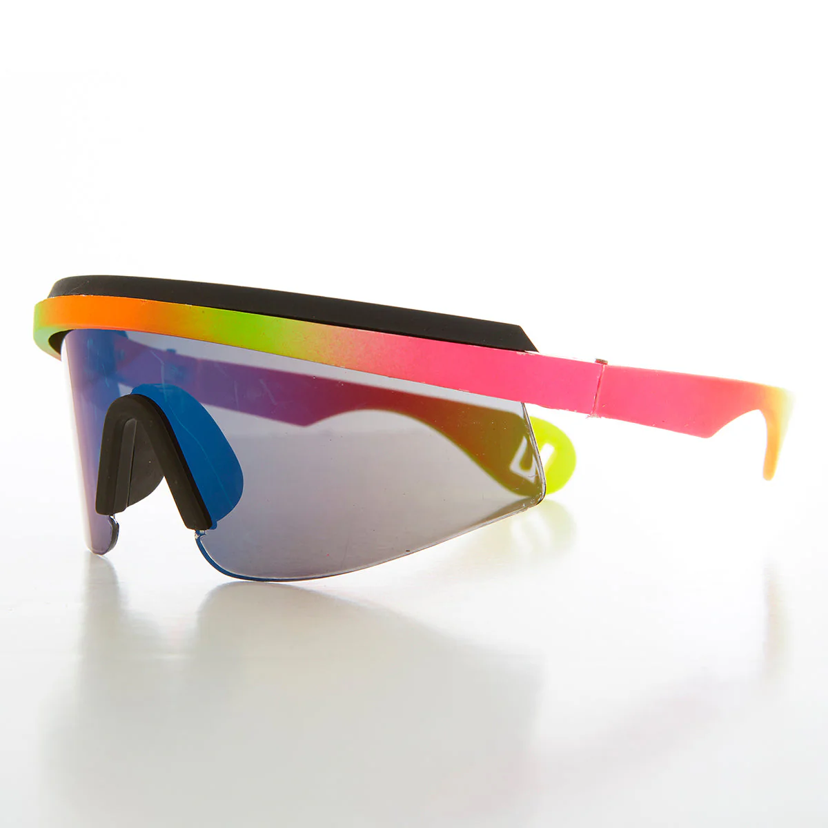 Junior 80s Wrap Around Colorful Sunglass - Scout - Image 2