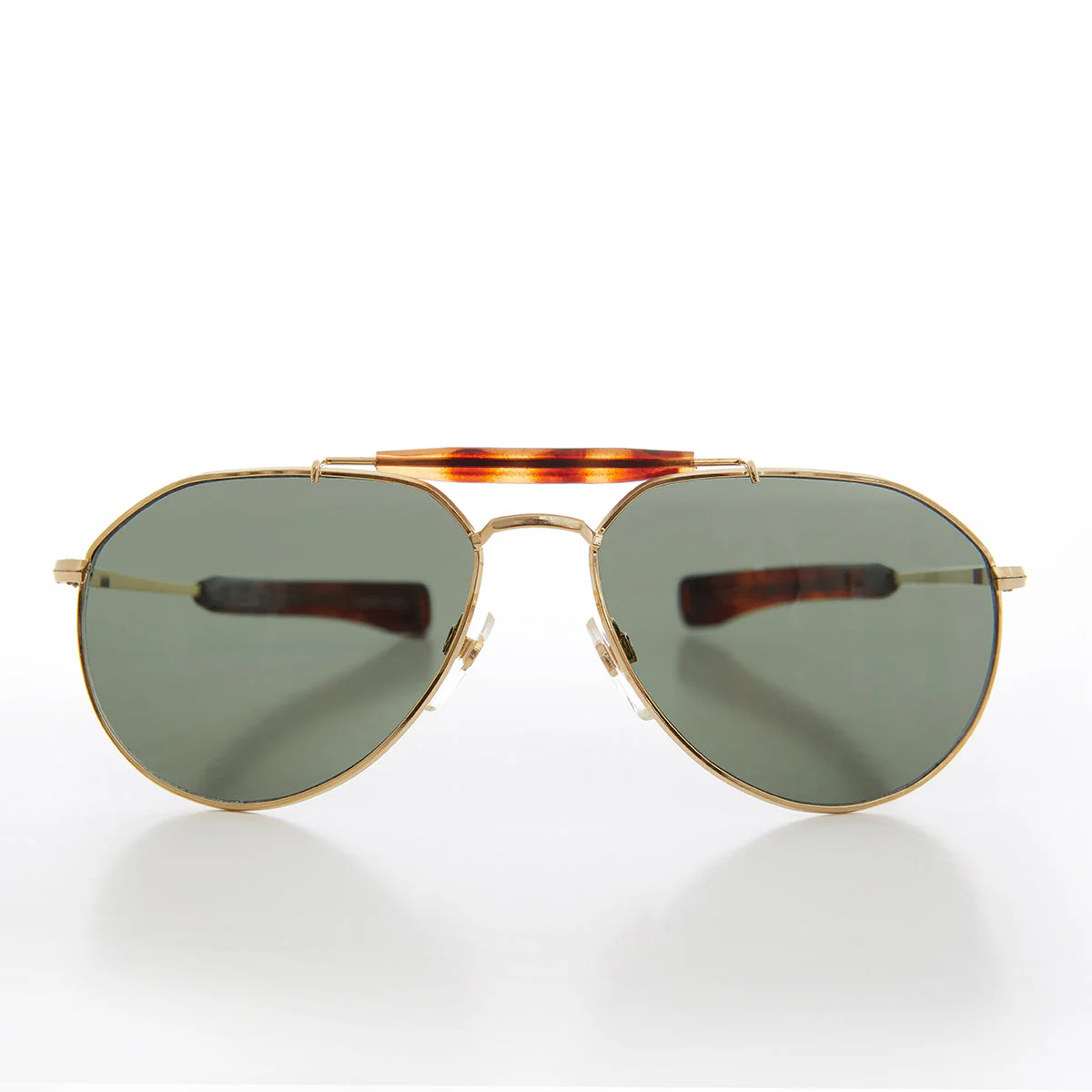 Large 62mm Unisex Aviator Sunglass - Bowser